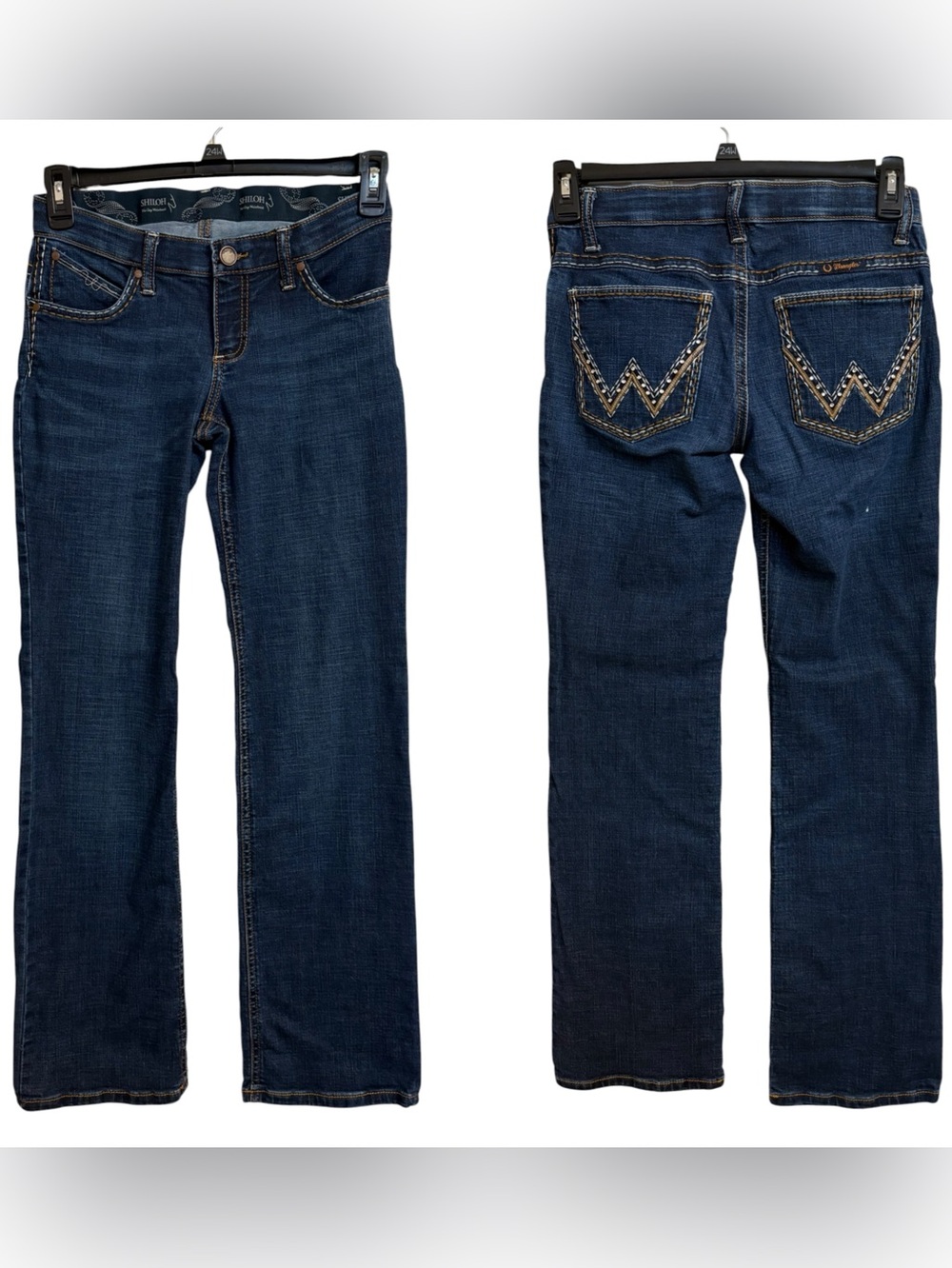 Wrangler Women's Shiloh No Gap Riding Jeans Size 1X34